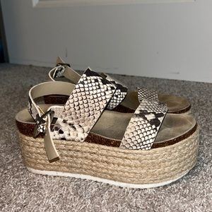 Steve Madden platform shoes